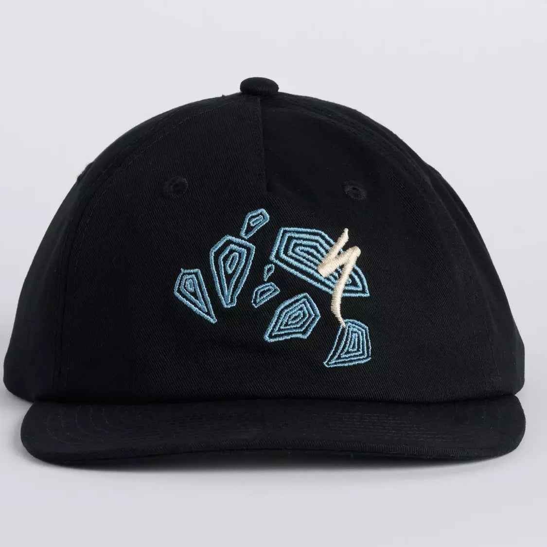 Abstract 5-Panel Pinch Front Hat