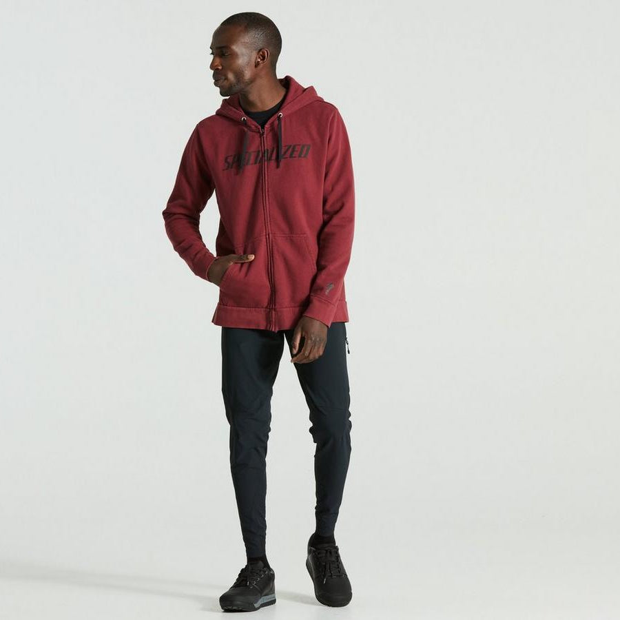 LEGACY WORDMARK ZIP-UP HOODIE MEN