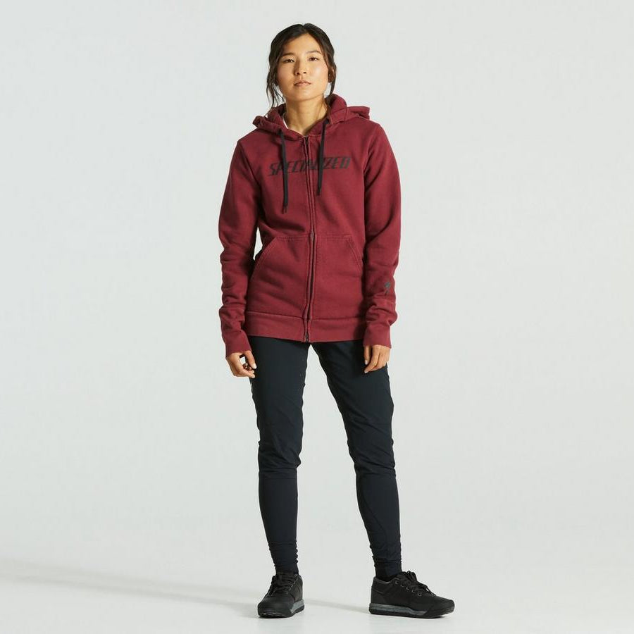 LEGACY WORDMARK ZIP-UP HOODIE WMN