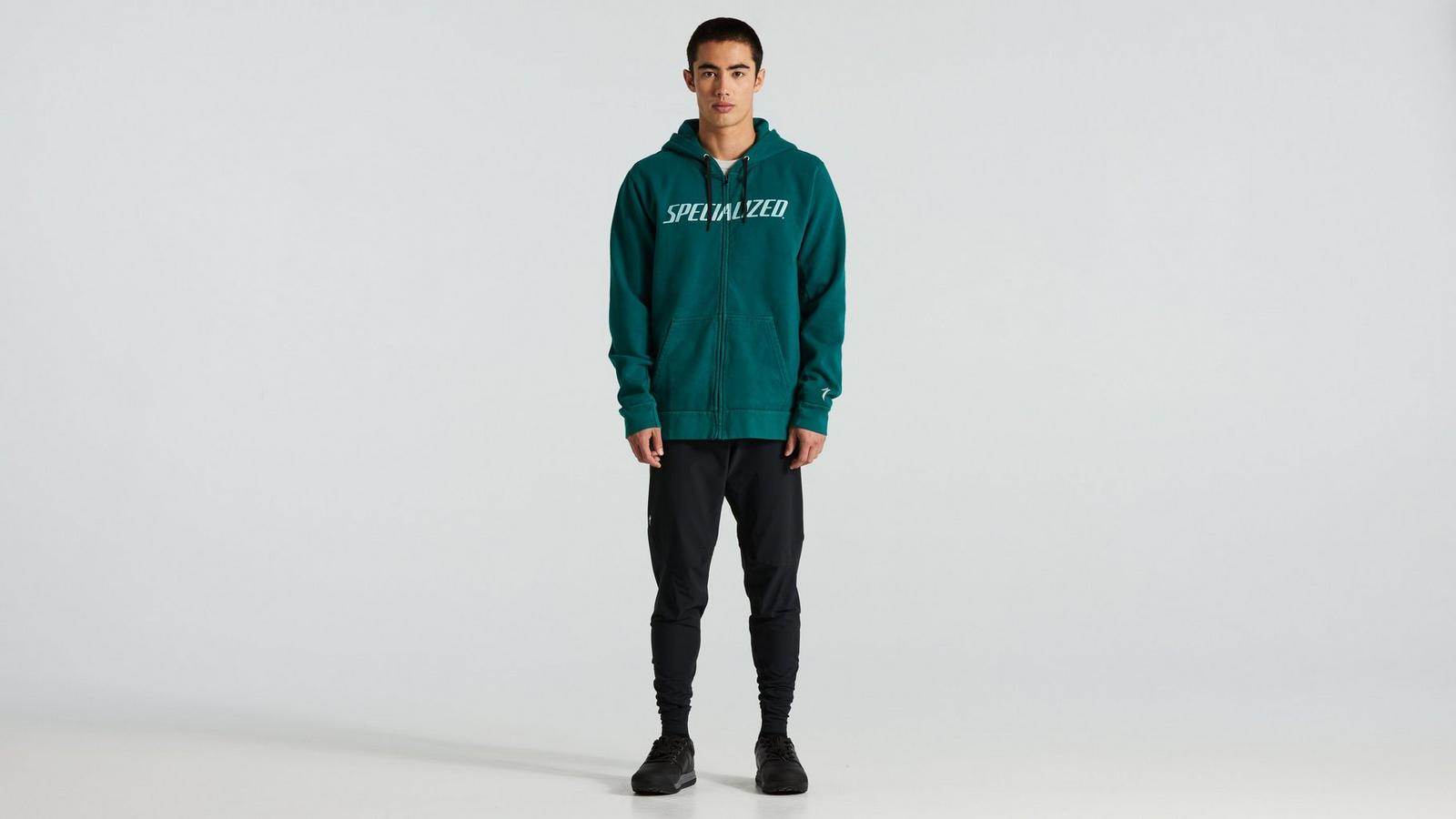 LEGACY WORDMARK ZIP-UP HOODIE MEN